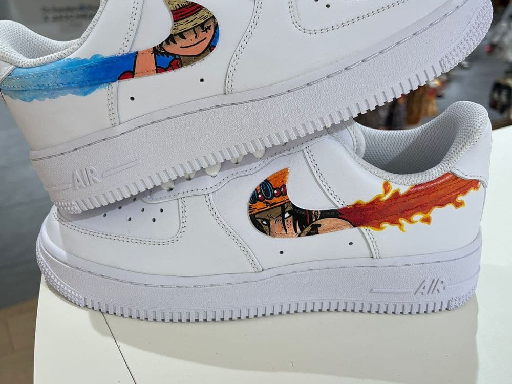 Custom Air Force 1 — après